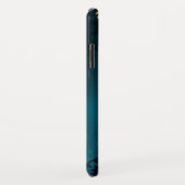 Stoomtech turquoise achtergrond met tandwielen Case-Mate iPhone case (Achterkant/rechts)