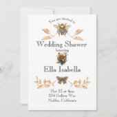 Stoomtech Uitnodiging voor Bruidsfeest (Voorkant)