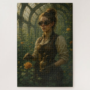 Stoomtech Victoriaanse Tuinier Kunst Legpuzzel