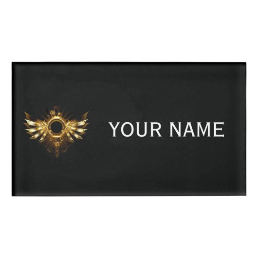 Stoomtech vleugels naambadge (Voorkant)
