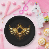 Stoomtech vleugels papieren bordje (Feest)