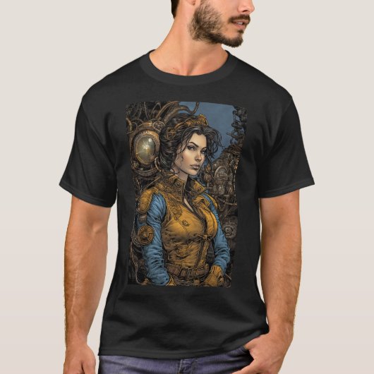 Stoomtechavontuur T-shirt (Voorkant)