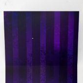 Stoomtechspin op paarse achtergrond drieluik uitnodiging (Binnenzijde eerst)