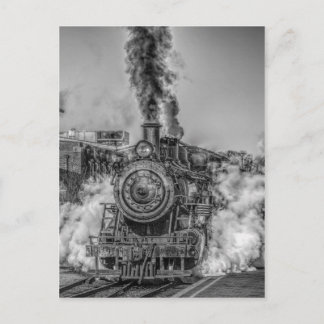 Stoomtrein Briefkaart