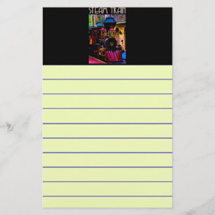 Stoomtrein Briefpapier