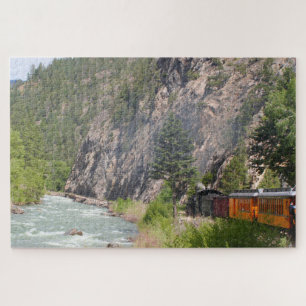 Stoomtrein en Animas, Colorado Legpuzzel