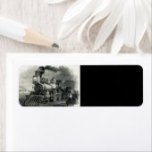 stoomtrein etiket (Insitu)