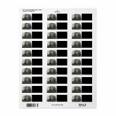 stoomtrein etiket (Full Sheet)