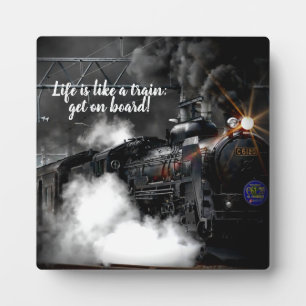 Stoomtrein Fotoplaat