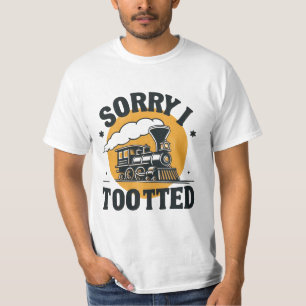 stoomtrein - Funny Tooting Pun Shirt