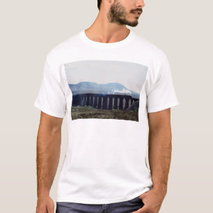 Stoomtrein "Green Arrow" op Ribblehead Viaduct, E T-shirt