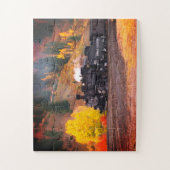 Stoomtrein in Silverton USA Legpuzzel (Verticaal)