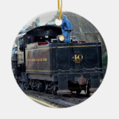 Stoomtrein Keramisch Ornament (Voorkant)