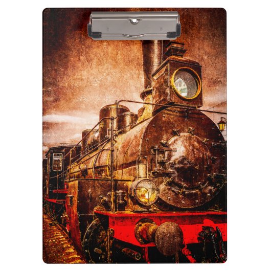  stoomtrein klembord (Voorkant)