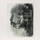 stoomtrein legpuzzel (Verticaal)