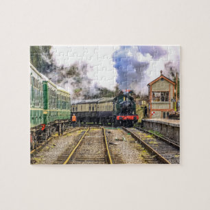 Stoomtrein Legpuzzel