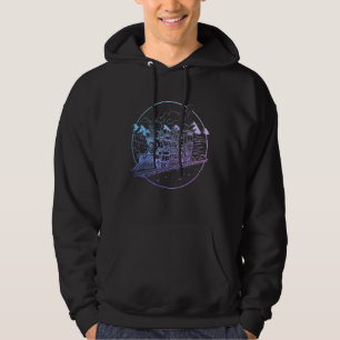 stoomtrein locomotief spoorweg hoodie