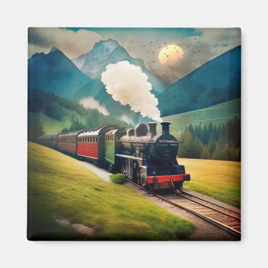  stoomtrein magneet (Voorkant)