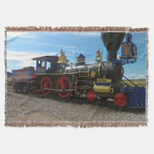 Stoomtrein met 19 schroefdraad deken