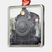Stoomtrein Metalen Ornament (Links)