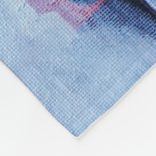 Stoomtrein op het station fleece deken (Hoek)