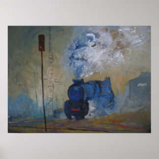 stoomtrein poster