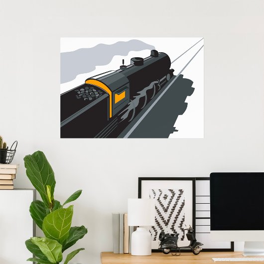 Stoomtrein Poster