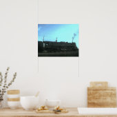 Stoomtrein Poster (Keuken)