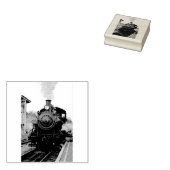 Stoomtrein Rubberstempel (Gestempeld)