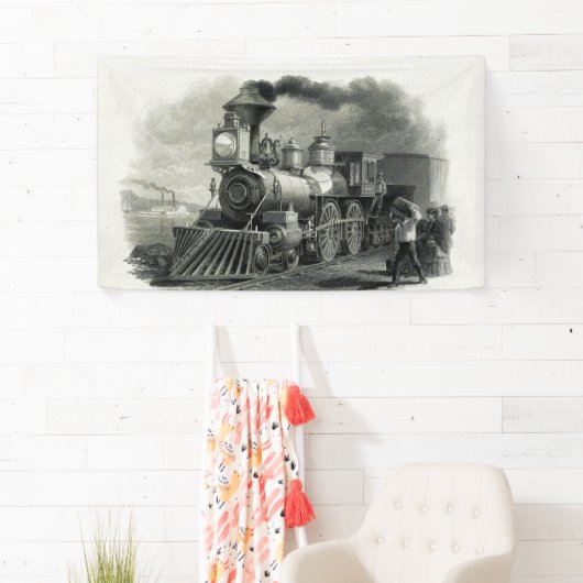 stoomtrein spandoek (Insitu)