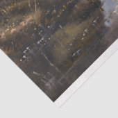 Stoomtrein stijl schilderij Decoupage Tissuepapier (Detail)