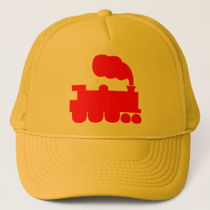 Stoomtrein Symbool - Rood Trucker Pet