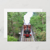 Stoomtrein - Tal-y-llyn-spoorweg - Briefkaart (Voorkant / Achterkant)