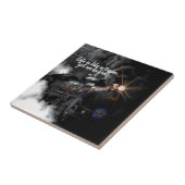 Stoomtrein Tegeltje (Zijkant)