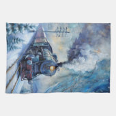 Stoomtrein Theedoek (Horizontaal)