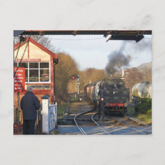 Stoomtrein tijdens de ramadan briefkaart