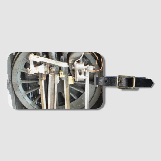 STOOMTREINEN BAGAGELABEL (Voorkant (horizontaal))