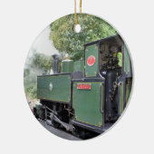 STOOMTREINEN KERAMISCH ORNAMENT (Links)
