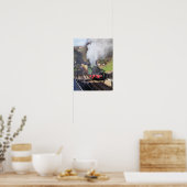 STOOMTREINEN POSTER (Keuken)