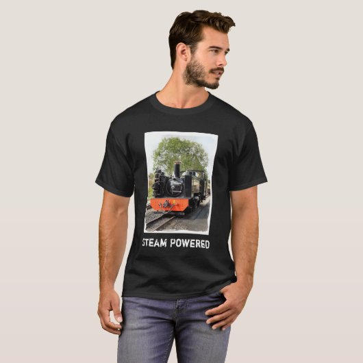 STOOMTREINEN T-SHIRT (Voorkant volledig)