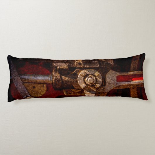 stoomtreintoestel lichaamskussen (Achterkant)