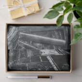 stoomtreinweefselpapier tissuepapier (Geschenk)