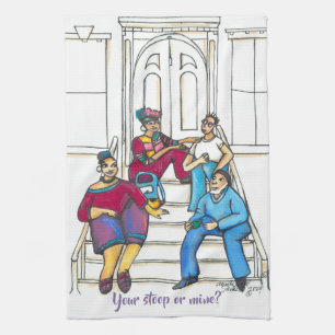 Stoop Stories Keukenhanddoek