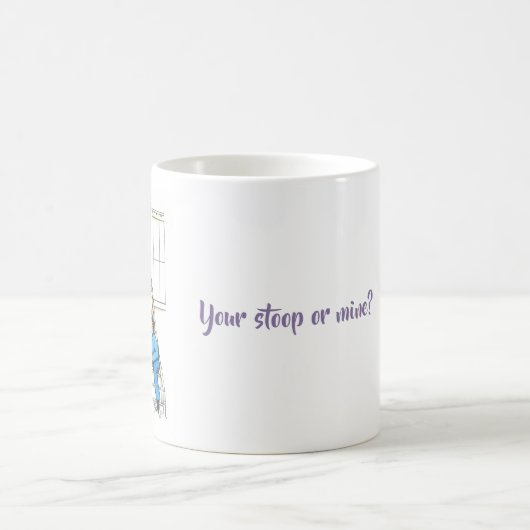 Stoop Stories Mug (Blanc, 11 oz) (Centre)