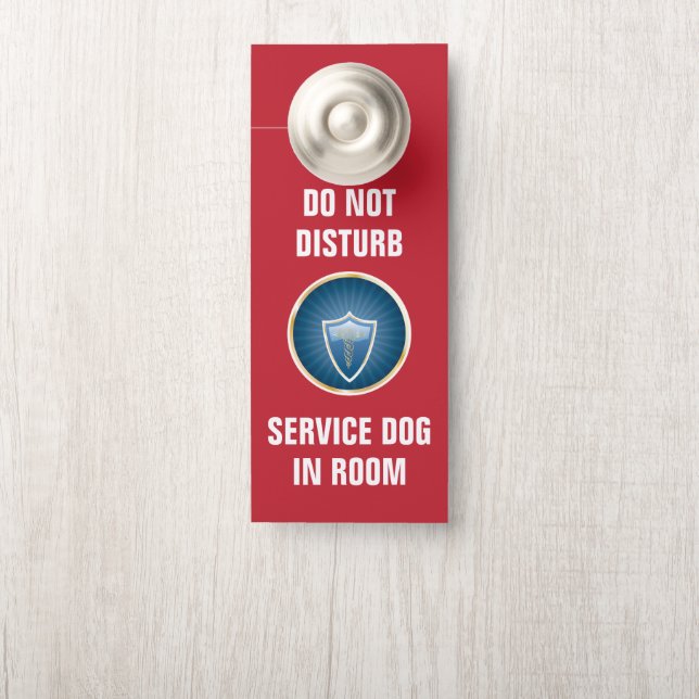 Stoor de service Dog Hotel niet (Op knop)