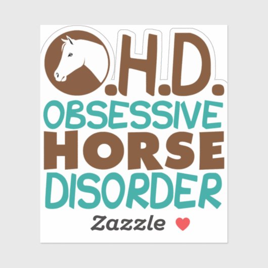 Stoornissen bij passief gedrag sticker (Vel)