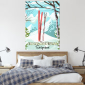 Stoos Suisse Impression sur toile (Insitu(Chambre))