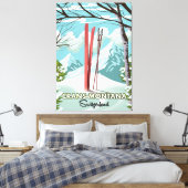 Stoos Suisse Impression sur toile (Insitu(Chambre))