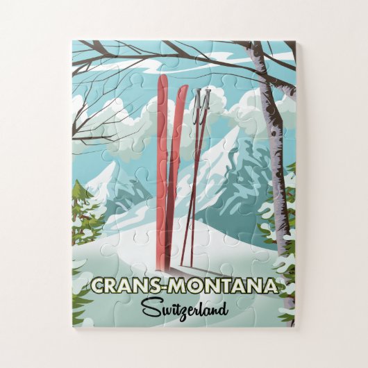 Stoos Suisse Jigsaw Puzzle (Vertical)