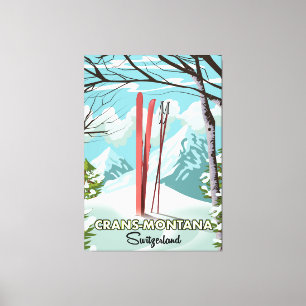 Stoos Zwitserland Canvas afdrukken